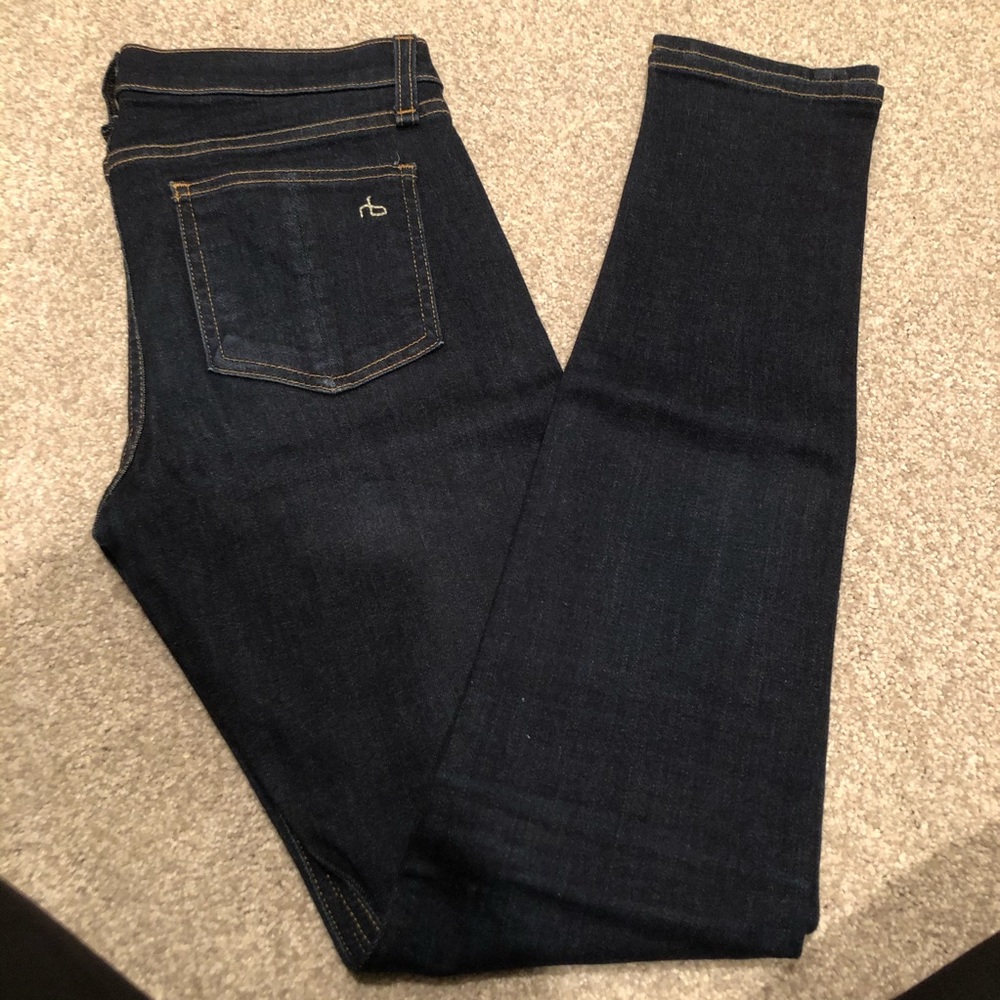 Rag&Bone High rise skinny jeans sz 26
